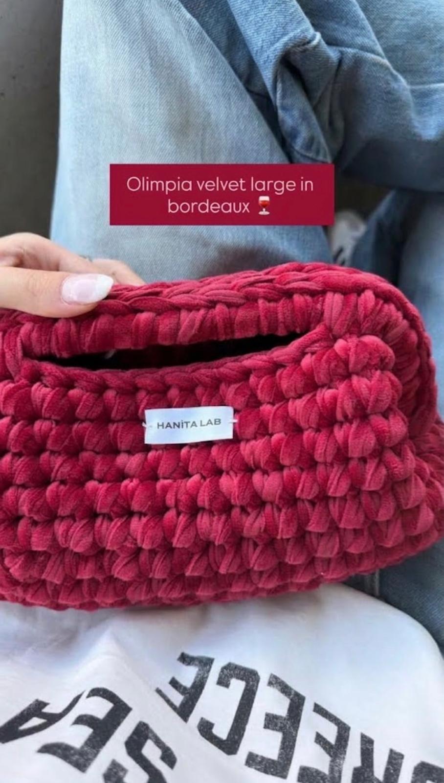 Olimpia velvet large