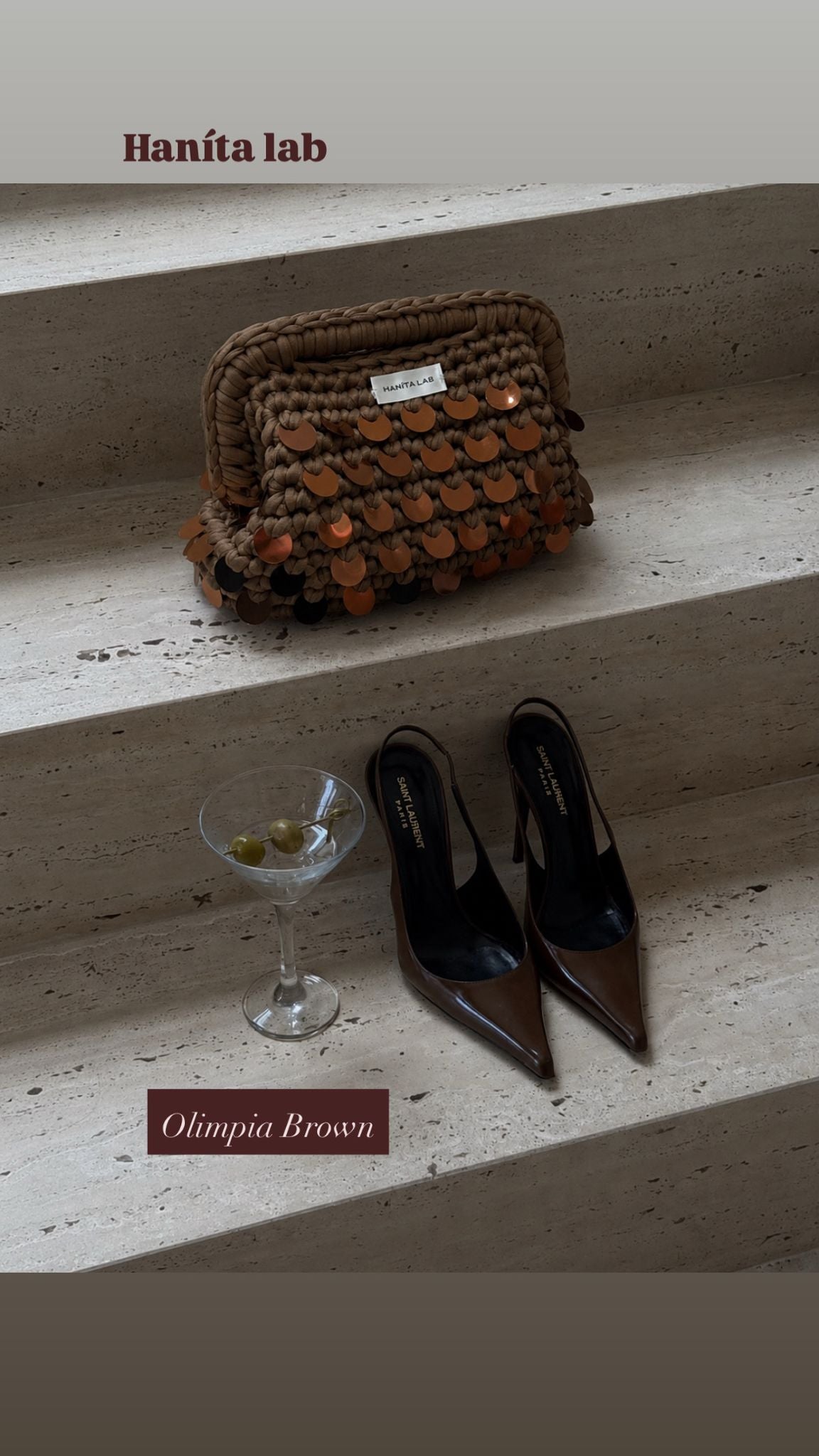 Olimpia Bag paillettes